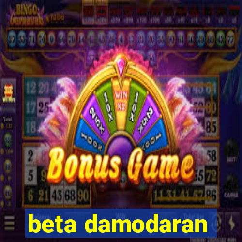 beta damodaran